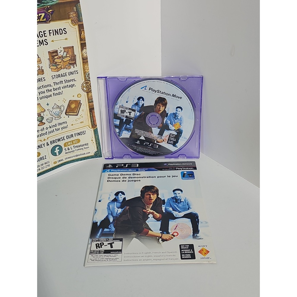 PlayStation Move Demo Disc Volume 1 - (Sony PlayStation 3 With Original Sleeve